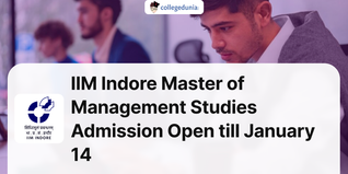 IIM Indore Master of Management Studies Admission Open till January 14; Check Application Link Here